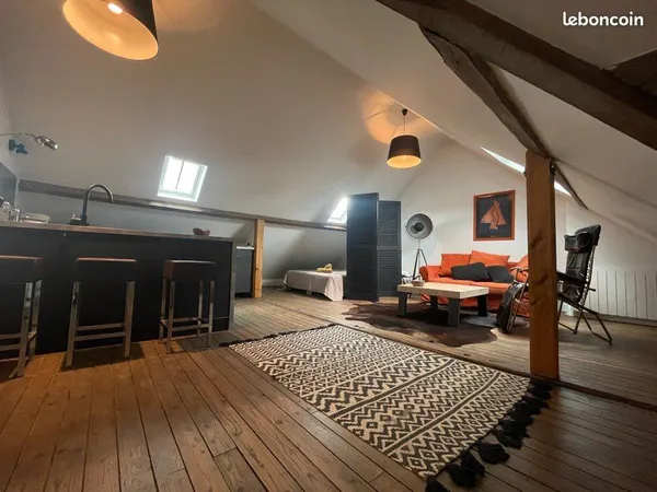 Appartement atypique esprit loft