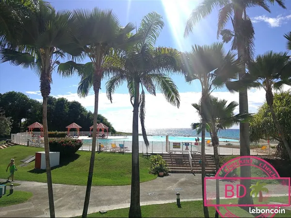 🌴🌟 Studio meublé - Location longue durée - Saint-François (Anse des Rochers) 🌟🌴