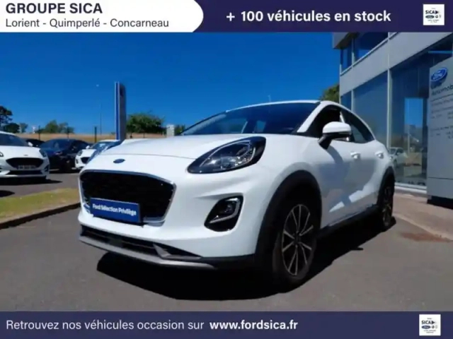 Ford Puma 1.0 ecoboost 125ch mhev titanium dct7