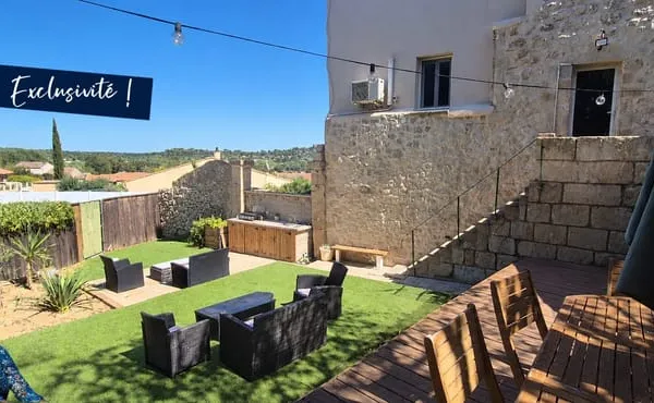 APPARTEMENT AVEC JARDIN