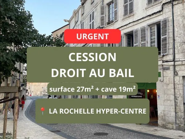 Local commercial 27m2 - La Rochelle