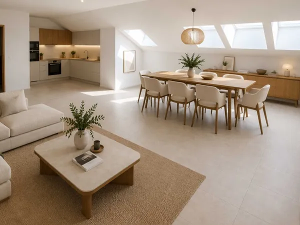 Appartement neuf T5 de 122 m² dernier étage terrasse à proximité des bords de la Loire