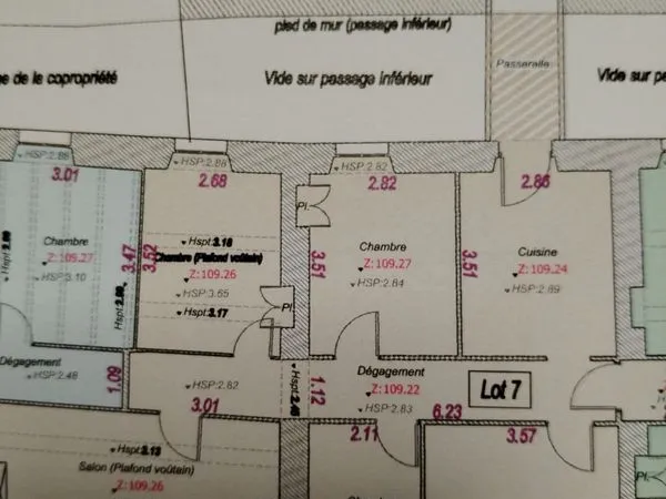 Bel appartement à rénover