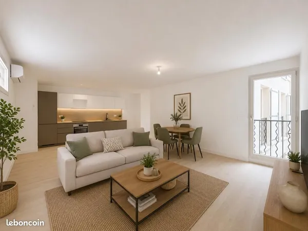 Appartement 3 pièces 62 m²