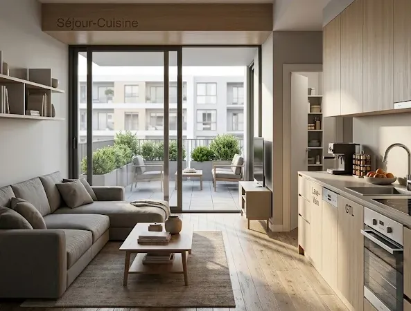Appartement 5 pièces 107 m²