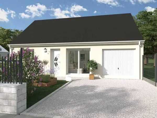 Offrez-vous une Maison 2 chambres + Garage + Terrain viabilisé à Saint-Amand-Longpré