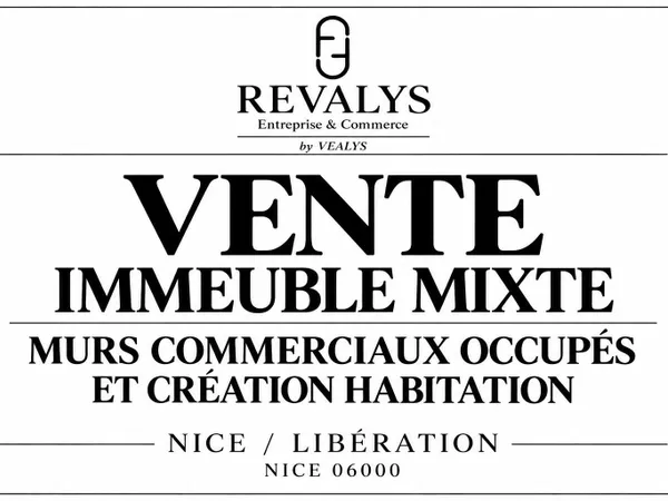 Bien immobilier de rendement Vente Nice 355m² 790000€