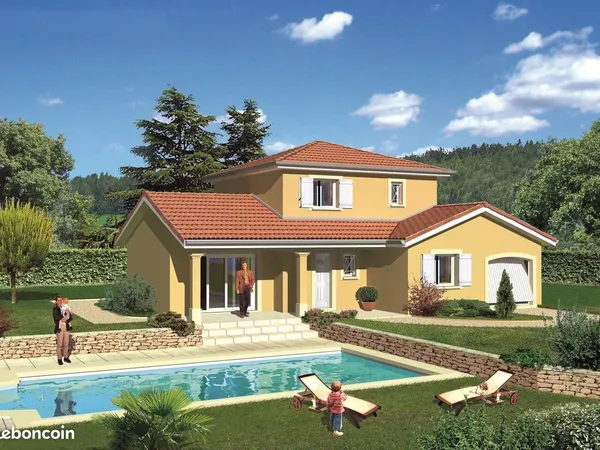 Maison 95 m² avec terrain à SAINT-GEORGES-D'ESPERANCHE (38)