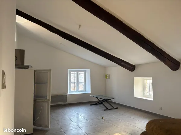 Appartement deux pièces de 50 m2 très lumineux dans le centre-ville de Bagnols
