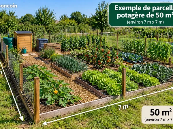 Location de jardin potager longue durée