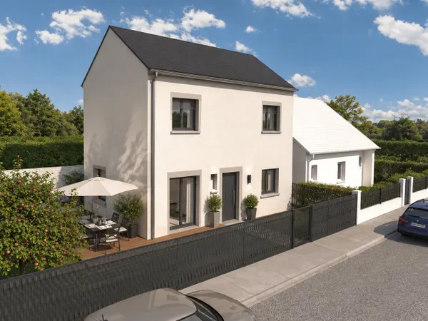 Terrain + maison 102 m²