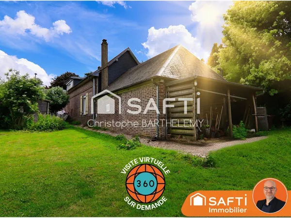 MAISON DE CAMPAGNE 90M2 3 CHAMBRES AVEC 884M2 DE TERRAIN