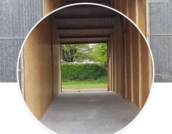 Grand local 36 m2 de stockage accès 7/7 24/24