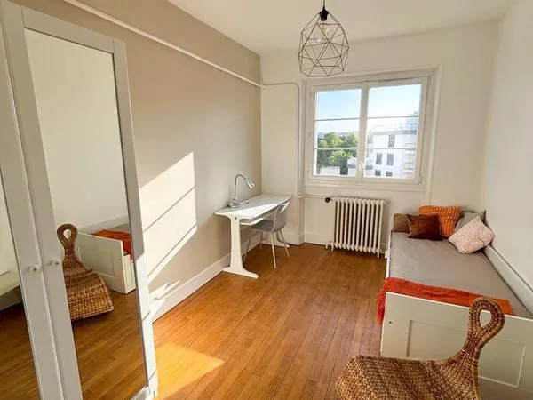 Colocation chambre meublée 10.5m² Appart. Rénové
