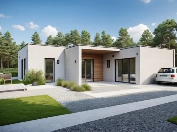 Maison à Larnage (26600) avec 3 chambres et terrain - Prix total 296 000 € - VISUEL NON CONTRACTUEL 