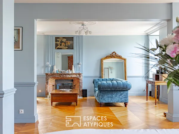 Demeure ligérienne de caractère et son gîte avec vue
