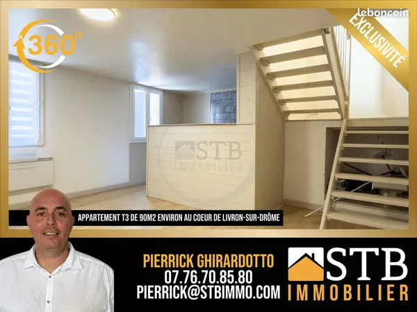Duplex 3 pièces 74 m²