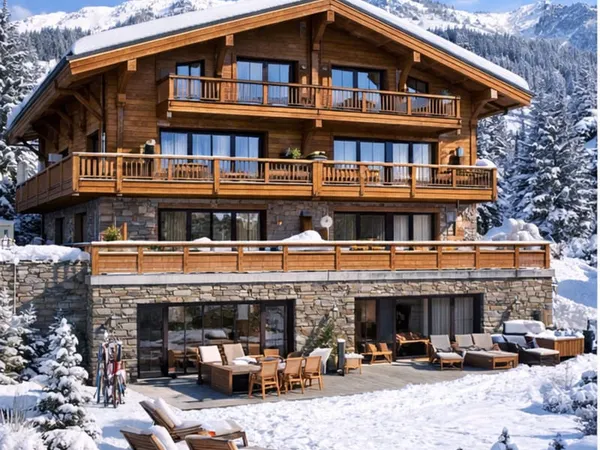 -Un refuge d'exception au coeur de Megève / An exceptional retreat in the heart of Megève
