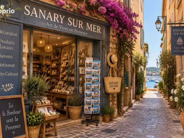 Fonds de commerce ,glacier, salon de thé, sandwicherie, traiteur, vins, Sanary Sur Mer 1 pièce(s) 24