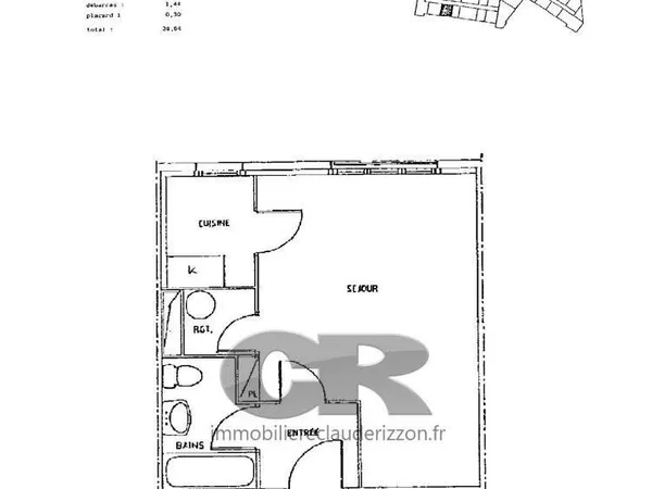 Appartement Location Villers-lès-Nancy 1p 31m² 475€
