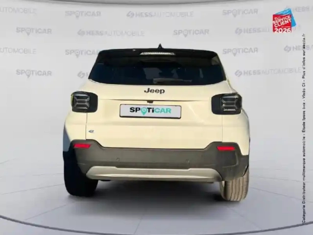 Jeep Avenger electrique 156ch 115kw summit — photo 22