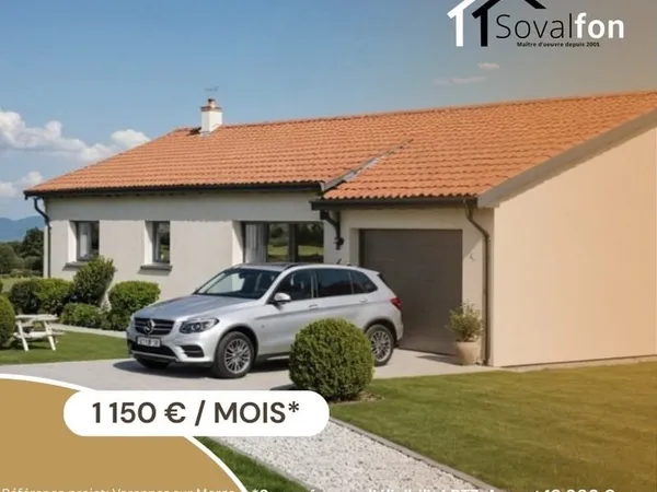 VARENNES SUR MORGE - Maison 96 m2, 4 chambres , garage
