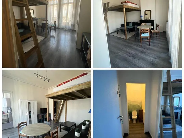 Appartement Nansouty T1 bis meublé