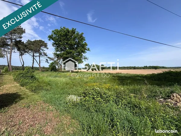 Terrain 3582 m² BEAUPOUYET