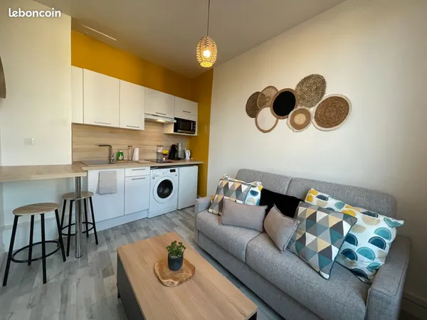 Studio meublé à louer