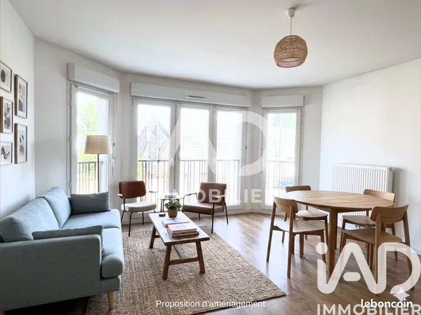 Appartement 2 pièces 44 m²