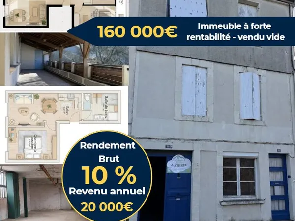 Immeuble de rapport 10 pièces 290 m²