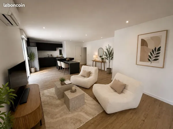 Appartement 3 pièces 65 m²