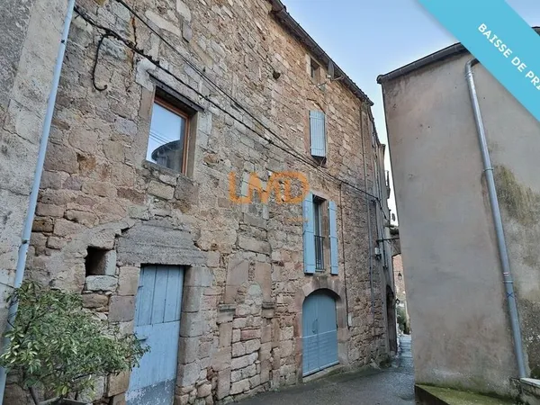 Maison en pierre 79 m²  4 ch  Joncels