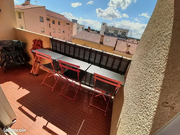 Appartement lumineux et calme à 50m de plage