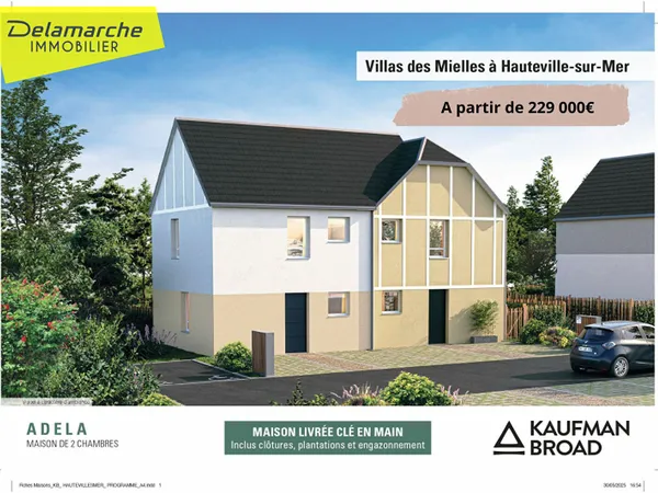 ADELA maison neuve avec deux chambres FRAIS DE NOTAIRE OFFERTS !