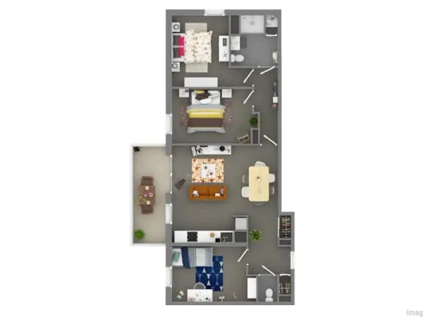 Appartement 4 pièces 75 m²