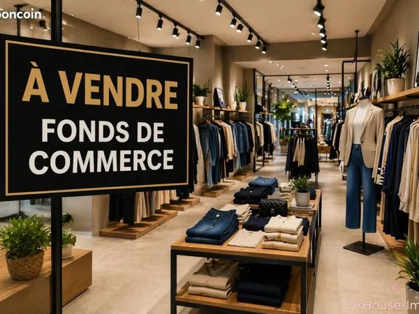 Fonds de commerce, prêt-à-porter 60 m² ajaccio
