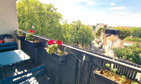 NANTERRE centre Boule 3 pièces 68 m² terrasse