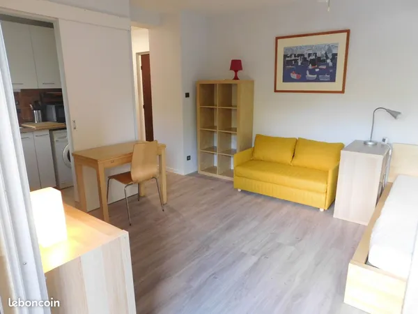 Studio meublé 28m2 Dijon - Port du Canal -