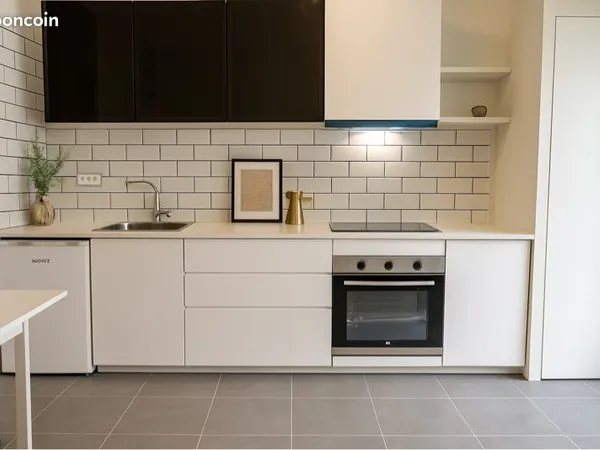 Appartement meublé 32 m² avec balcon - Terville