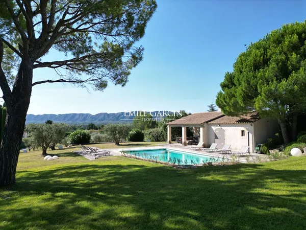 Maison à louer, Saint Rémy de Provence - Maison du Pantaï - vue sur les Alpilles - Climatisation - P