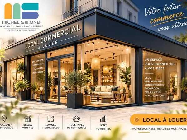 Local commercial 100 m²