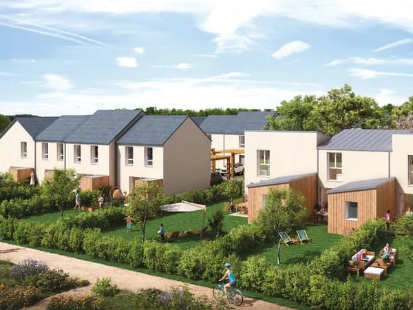 Chambray-lès-Tours maisons neuves écoquartier de la Guignardière