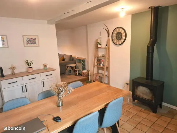Maison avec grand terrain
