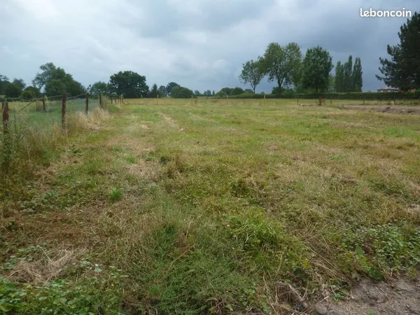 Terrain 2 080 m² Flines Lez Raches