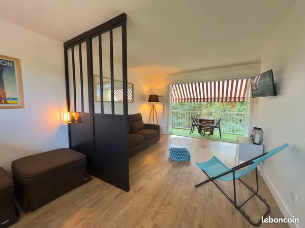 A VENDRE - APPARTEMENT AU MOULLEAU A 400M DE LA PLAGE - T1 - 29,59 m2