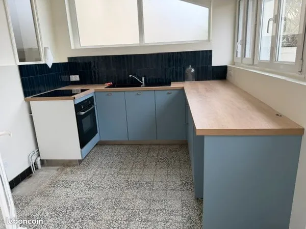 Appartement 3 pieces rdc a 50m de la mer