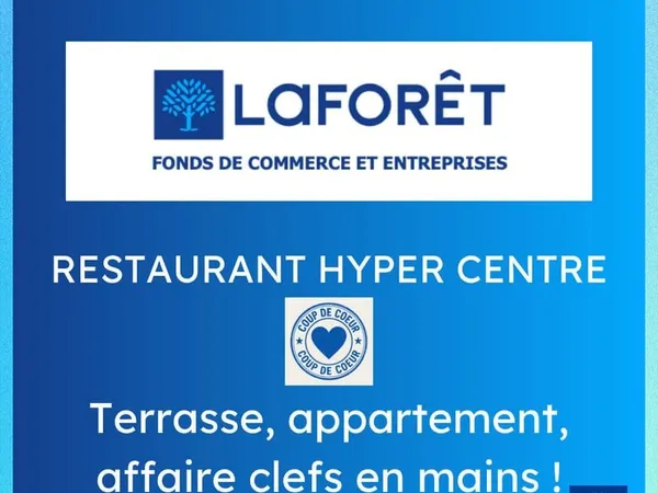 Restaurant grill - hyper centre - forte notoriété - important potentiel de développement - secteur S