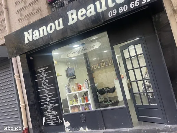 Fonds de commerce salon de coiffure & institut de beauté - Paris 19e - 35 000