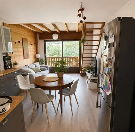 Charmant T 2 Bis avec garage et cave